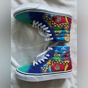 2023 Sesame Street x Sk8-Hi 'Oscar's Taxi Service' Vans /  Sneakers /  Sk8
